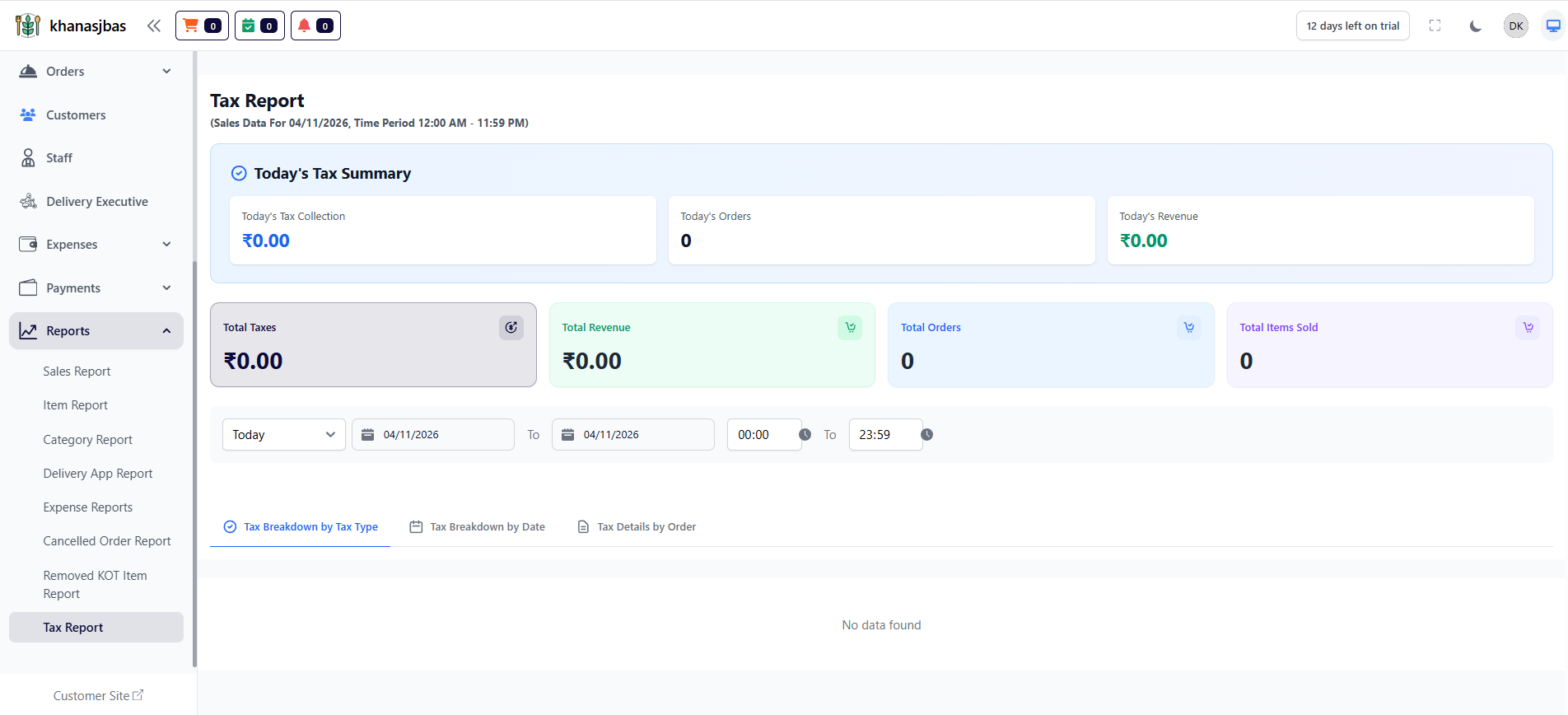 Reports & Analytics Dashboard Image